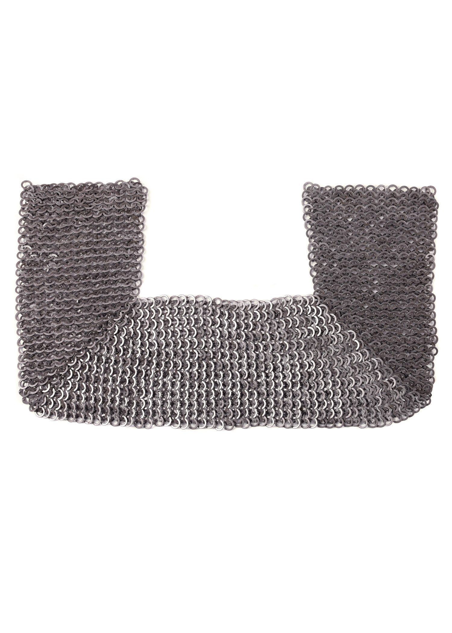 Protección cuello cota malla, anillas diámetro 8 mm.