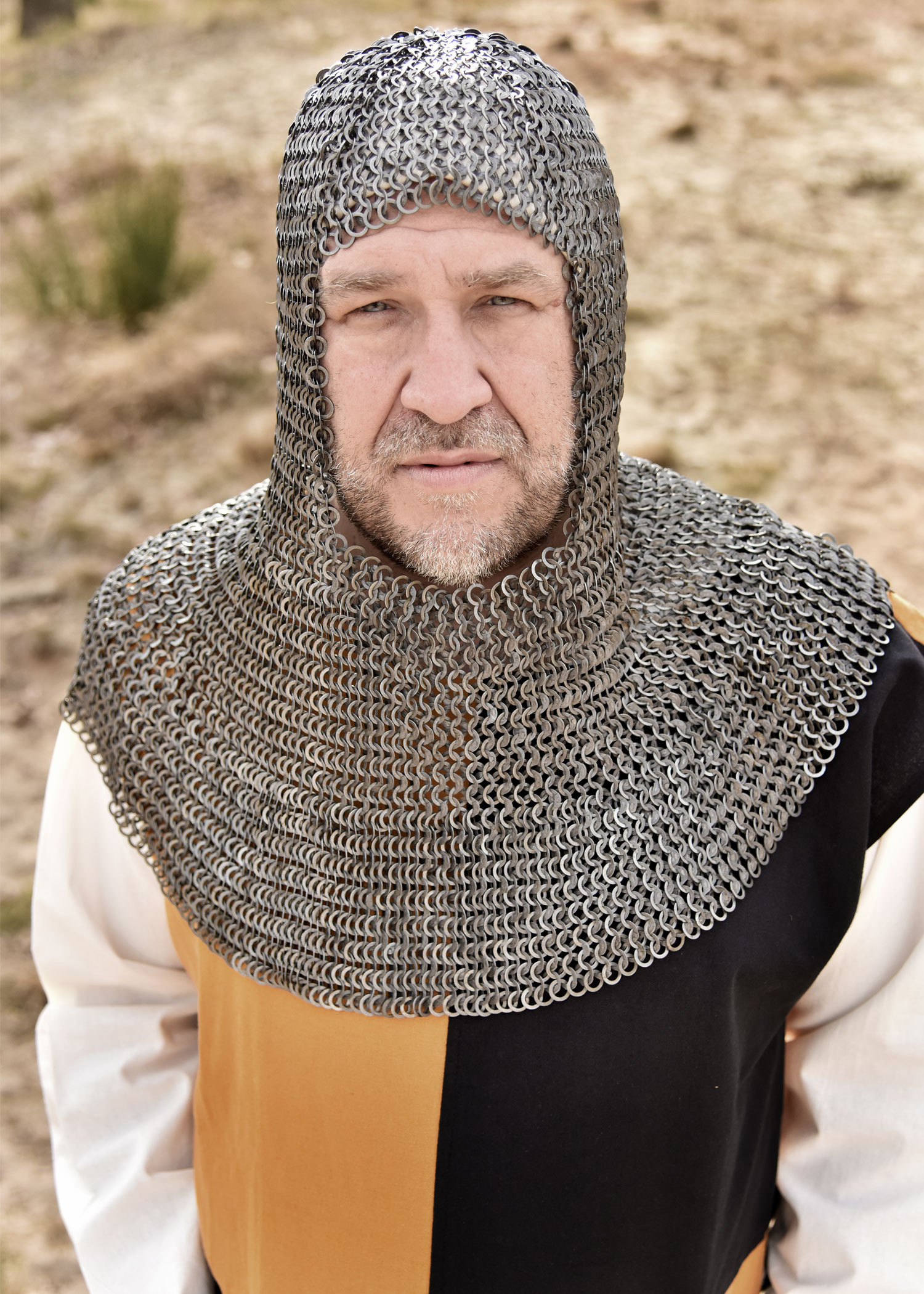 Verdugo medieval anillas planas soldadas