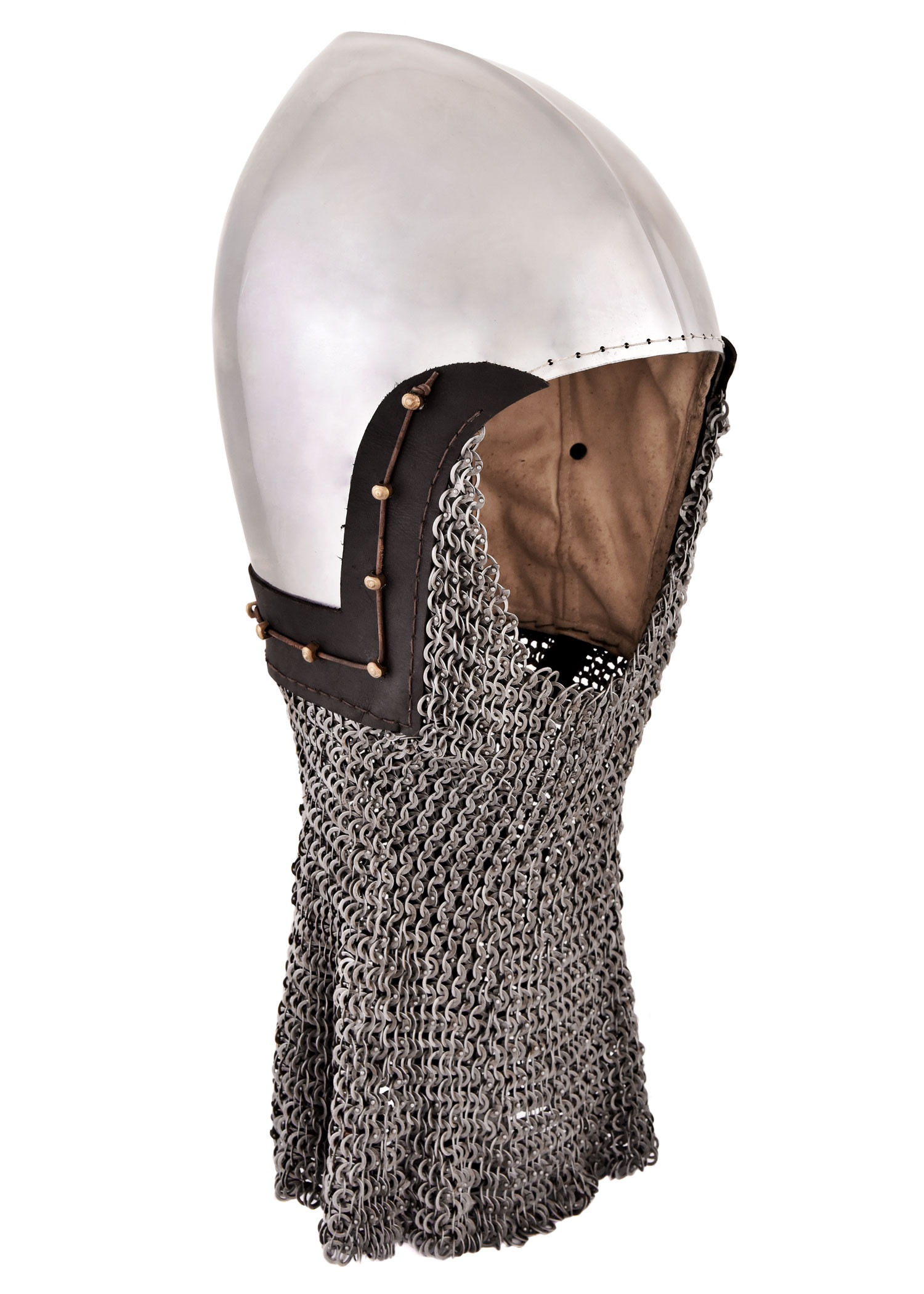 Bacinete Battle-Ready con verdugo incorporado