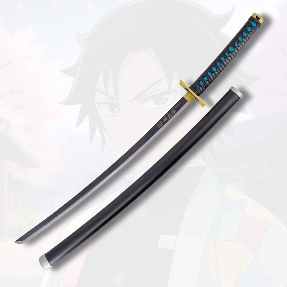 Katana decorativa Tokitou Muichirou del anime Demon Slayer