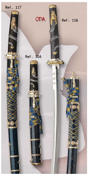 Tanto Oda piel de serpiente