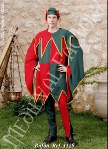 Traje Medieval Bufón