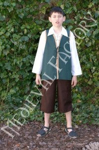 Traje lazarillo de niño