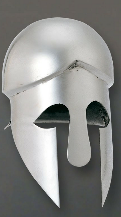 Casco espartano miniatura