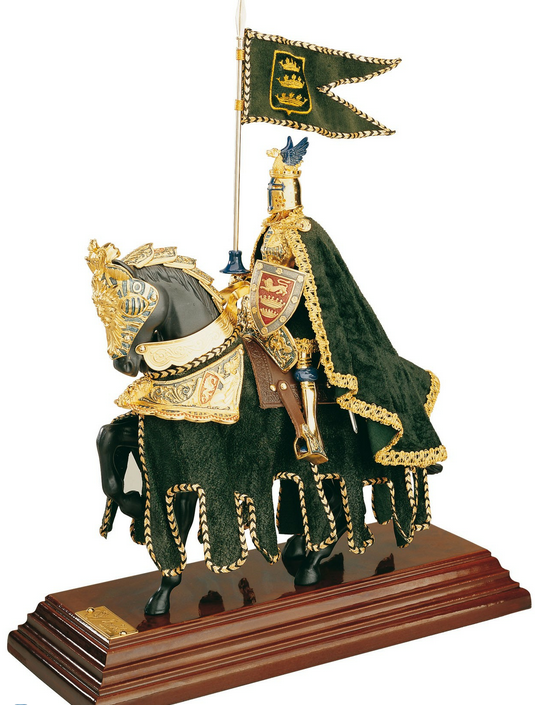 Miniatura de caballero templario