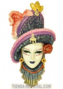 MÁSCARA VENECIANA DE EPOCA