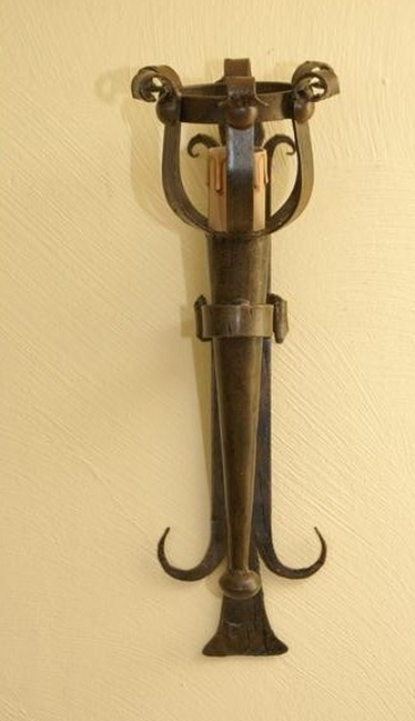 Aplique medieval de forja
