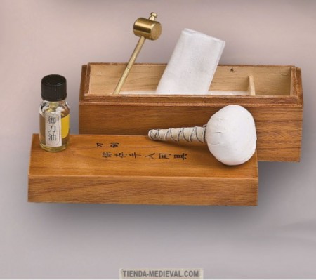 Caja kit limpieza katanas