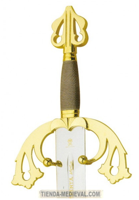 ESPADA TIZONA DEL CID EN ORO
