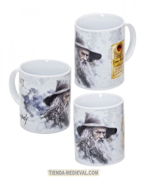 Taza desayuno Gandalf de El Hobbit