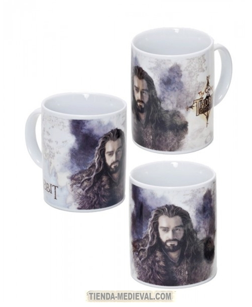 Tazas desayuno de El Hobbit: Gandalf, Gollum y Thorin