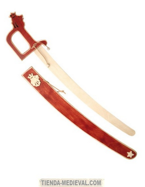 Espada medieval para niños