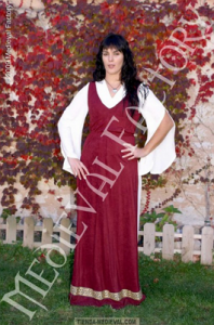 Vestido romano de mujer