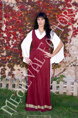 Vestido romano de mujer