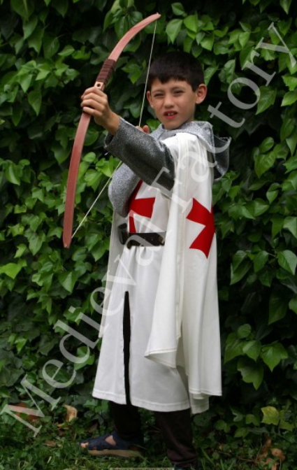 TRAJE TEMPLARIO COMPLETO NIÑO