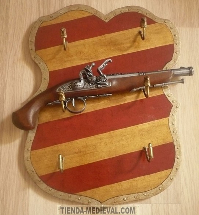 SOPORTE 3 PISTOLAS PARA COLGAR