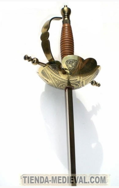 FLORETE DE CASTAÑETA LATONADO