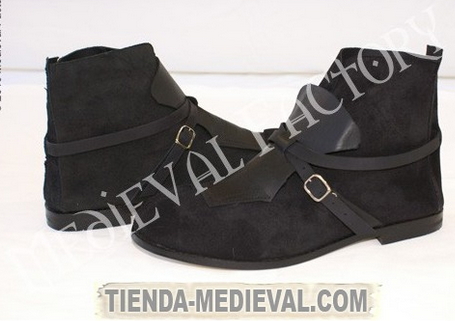 Bota medieval cuero
