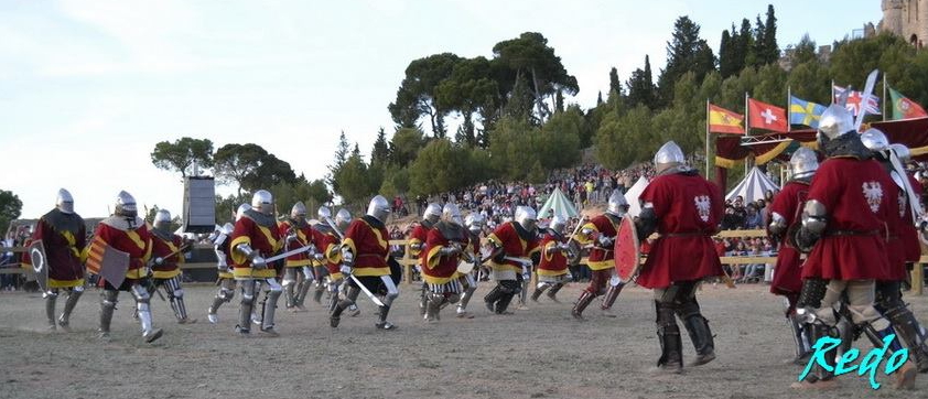 EQUIPO ESPAÑOL COMBATE MEDIEVAL