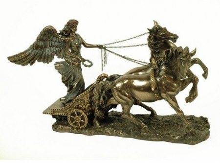 Figura griega diosa Nice de la Victoria