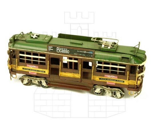 Miniatura tranvia antiguo