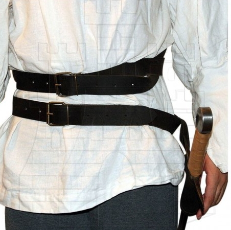 Cinturón medieval doble vuelta