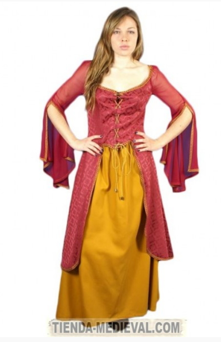 VESTIDO MEDIEVAL ELLEN