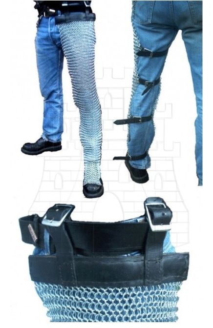 Piernas medievales cota de malla1