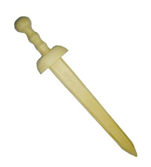 Gladius madera para niños