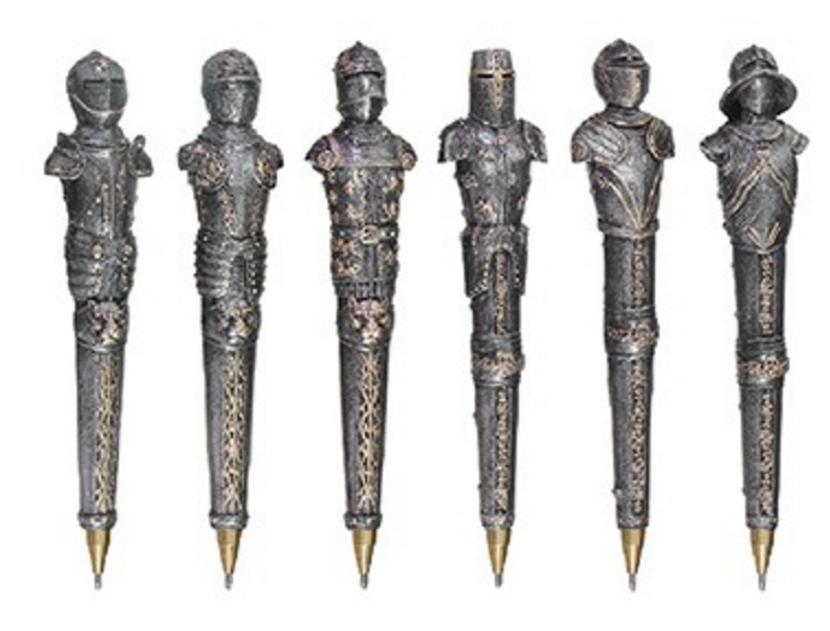 Bolígrafos y Lápices Medievales