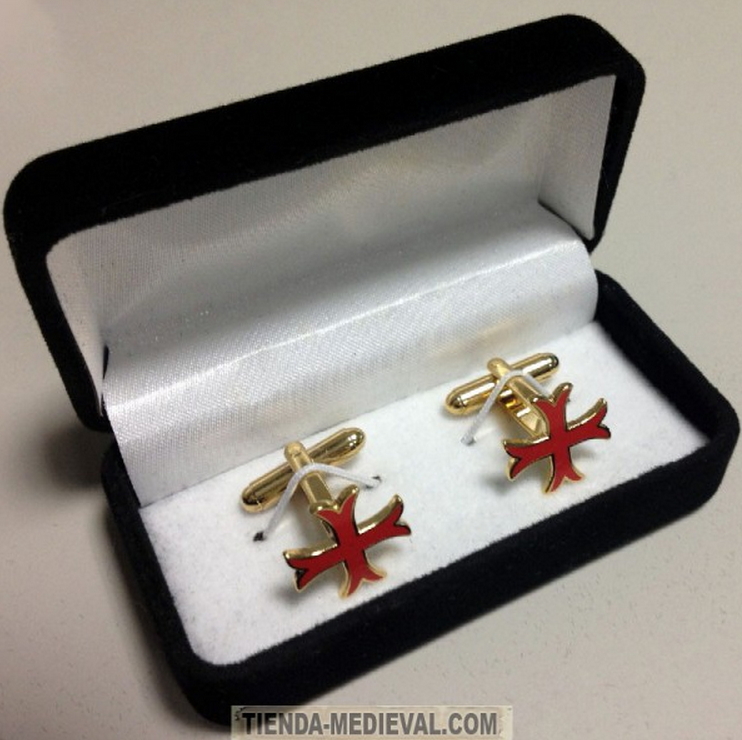 Gemelos cruz templaria paté