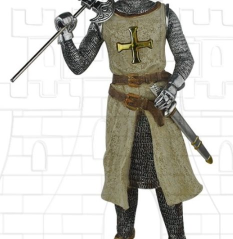 Figura guerrero templario 40 cms.