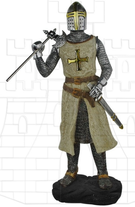 Figura guerrero templario (40 cms.)