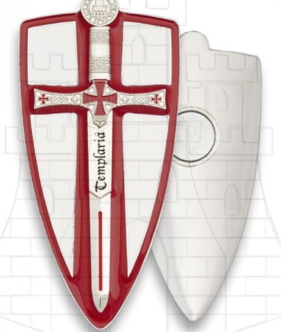 Imán Escudo Templario