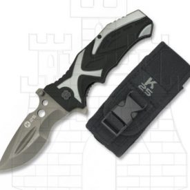 Navaja táctica K25 gris titanio