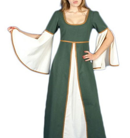 Traje mujer medieval Munia