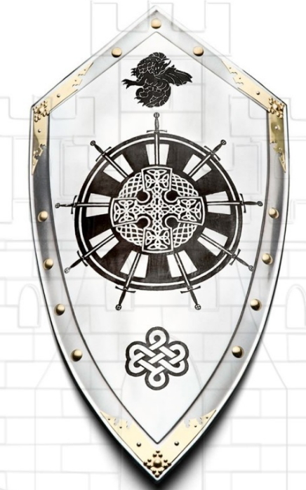 Escudos de los Caballeros Templarios y de la Mesa Redonda