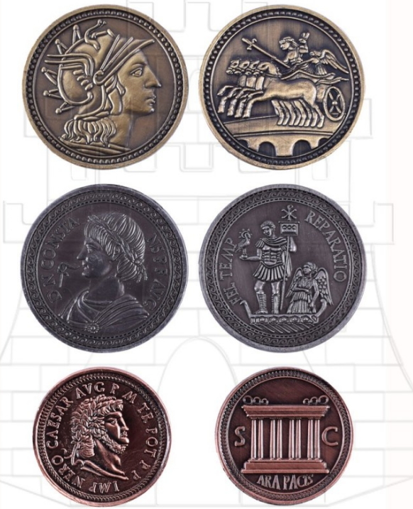 Monedas romanas