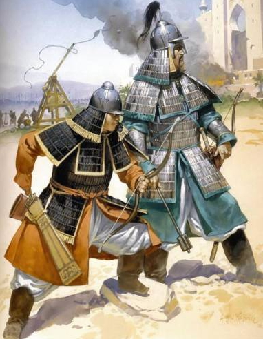 cascos mongoles