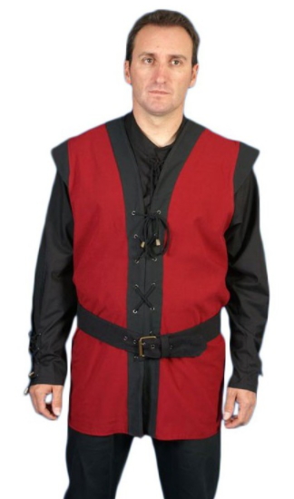 Chaleco medieval hombreras Caballero