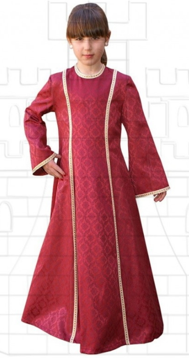 Traje medieval Irene niña
