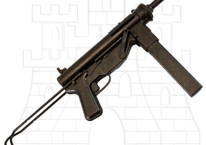 Ametralladora M3 Grease Gun USA Segunda Guerra Mundial 3 Ametralladora M3 Grease Gun USA Segunda Guerra Mundial