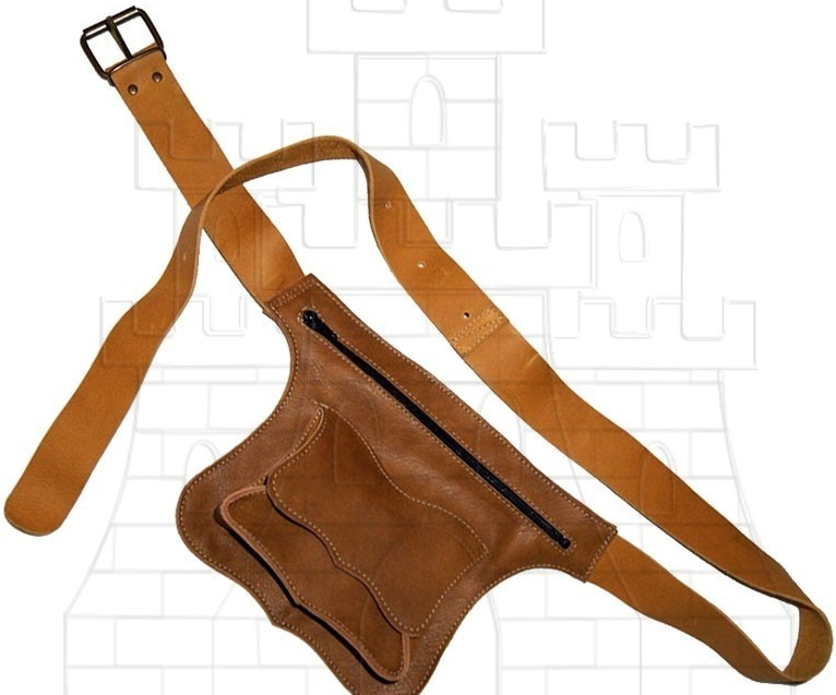 Riñonera con cinturón - Medieval Belt Bags: A Journey Through History and Authenticity for Reenactors