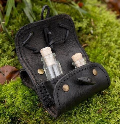Bolsa medieval para pócimas mágicas