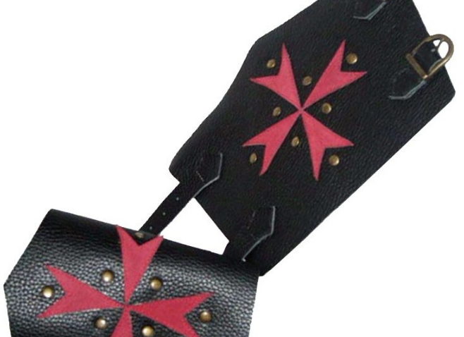 Brazaletes Templarios cruz de Malta