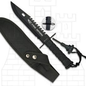 Cuchillo-Bayoneta, hoja 19,6 cms.