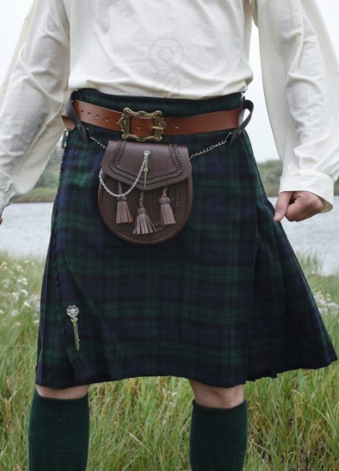 El Kilt o falda escocesa e irlandesa de hombres