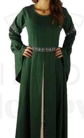 Vestido medieval otoño Ava