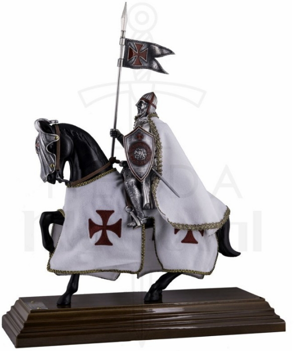 Caballero Templario a Caballo (33 cms.)