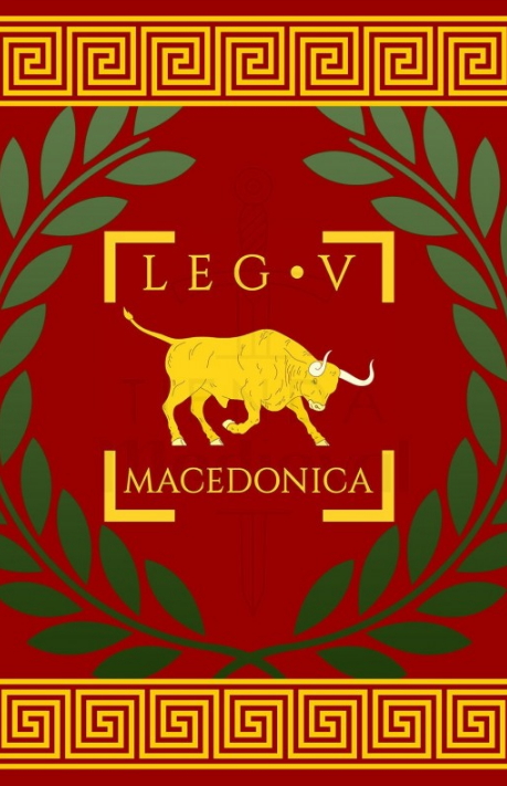 Estandarte Legio V Macedonica Romana